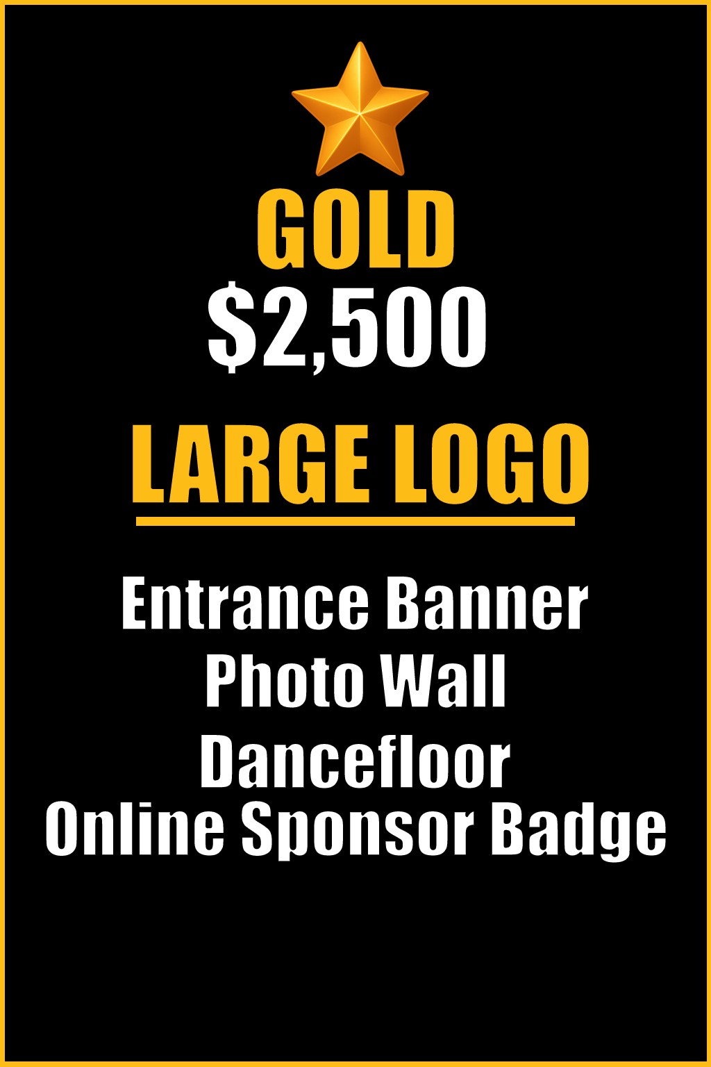 Gold Sponsorship